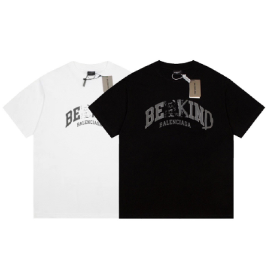 Balenciaga 2024 New Printed Short-Sleeve T-Shirt